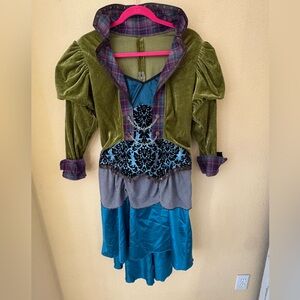 Mad Hatter Costume Dress Size Large